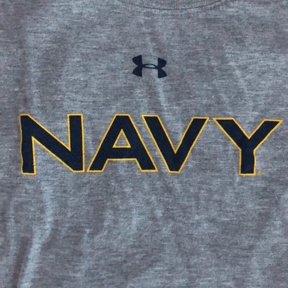 Men’s Navy Under Armour t-shirt - Picture 2 of 3